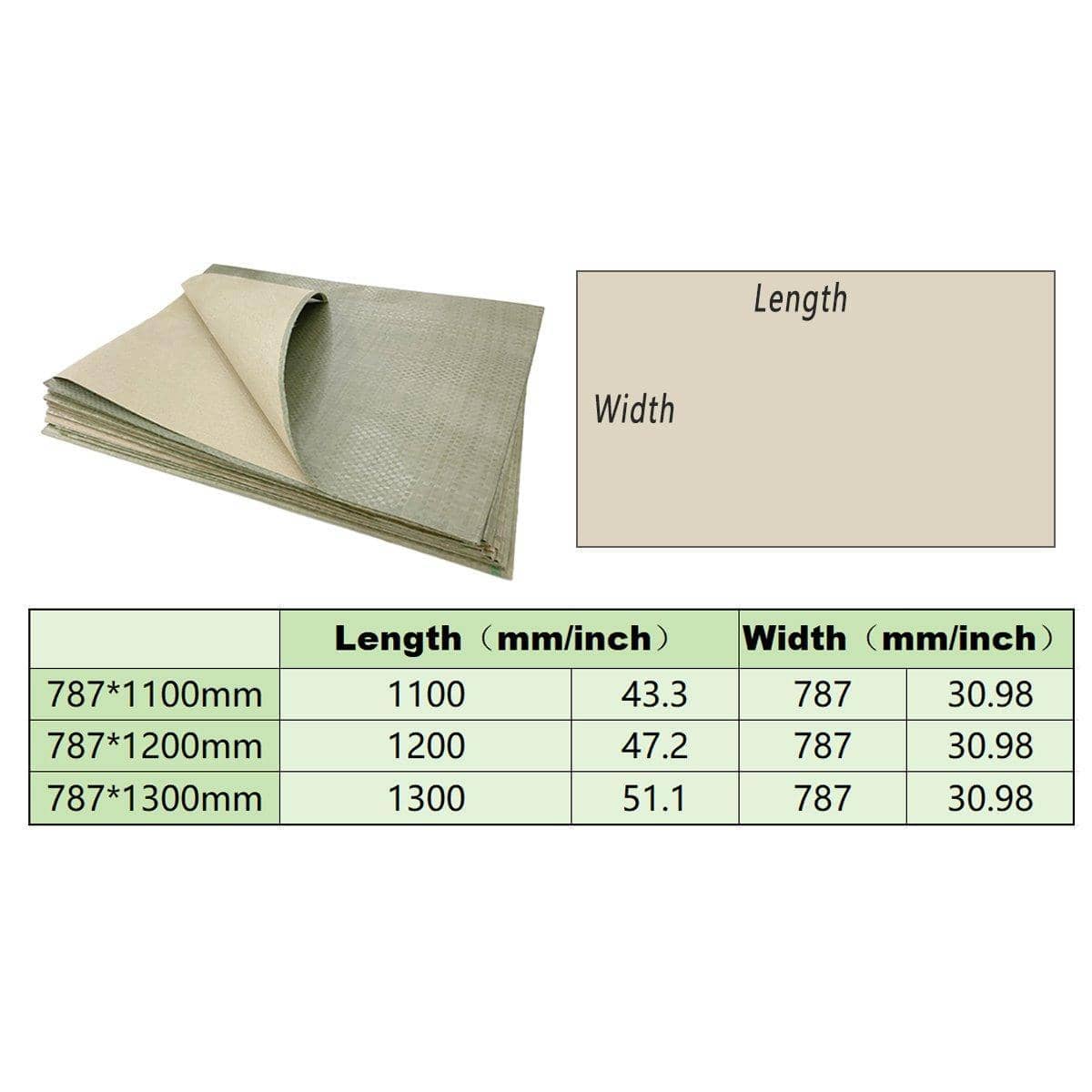 Heavy Duty Kraft Paper Woven Fabric Packing Sheets - 787 x 1200 mm, Pack of 20 - view 4