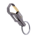 Heavy Duty Metal Car Key Ring with Alloy Belt Clip and Keychain Holder - view 5