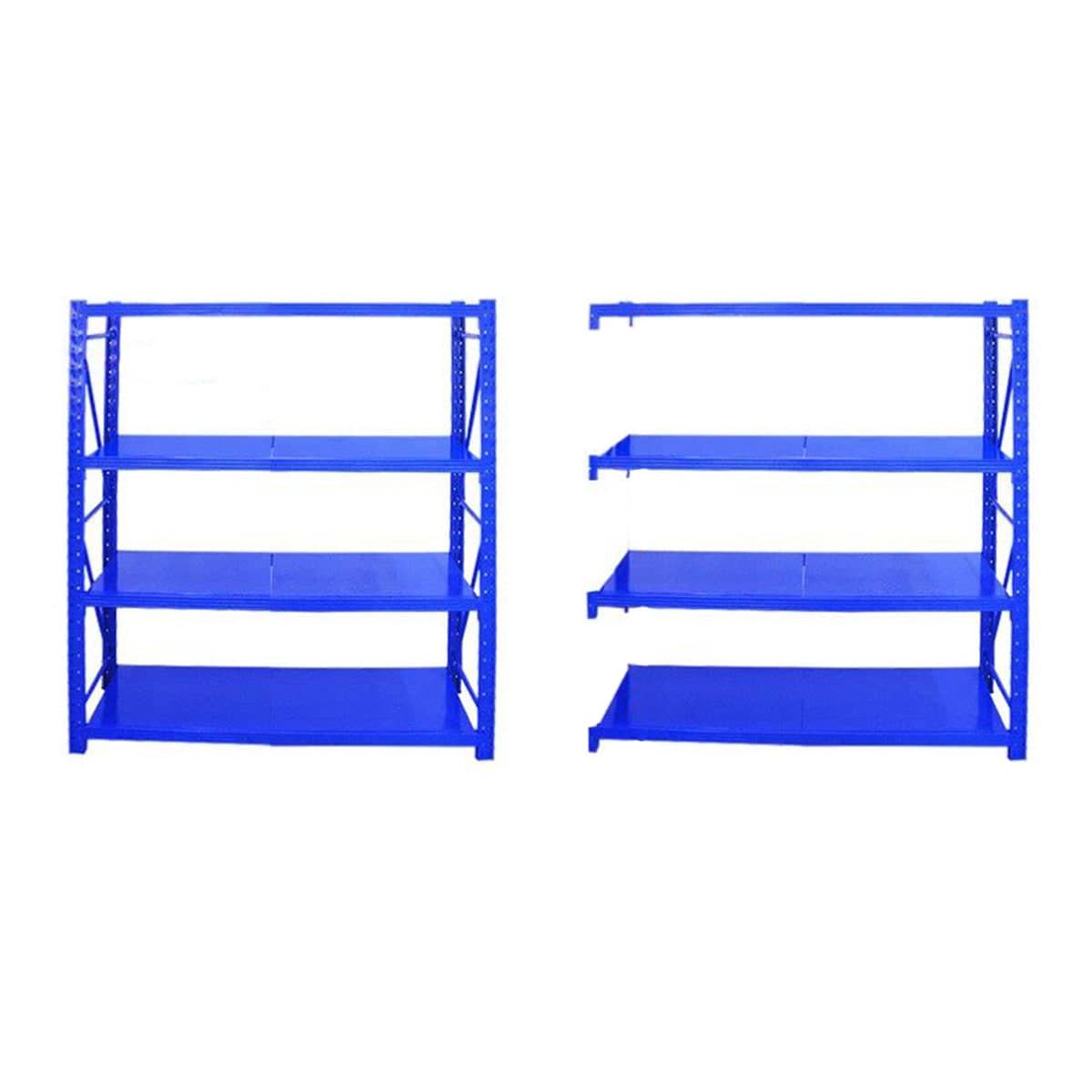 Heavy Duty Metal Storage Shelving Unit - Main Frame with 8 Beams - view 3