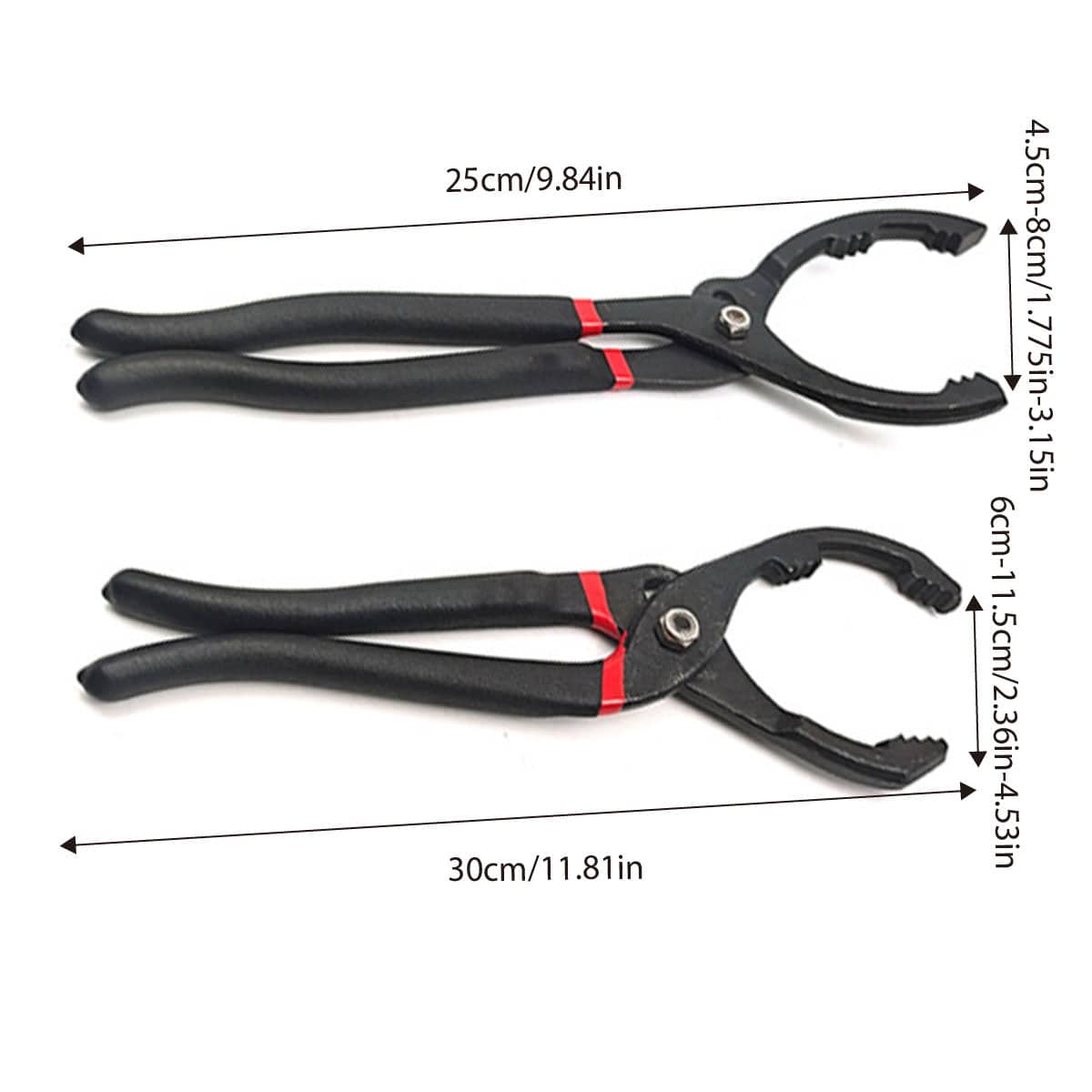 Heavy Duty Oil Filter Pliers Wrench for Car Repair - 12 Inch (30cm) - view 3
