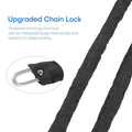Heavy Duty Padlock Chain Lock 100 cm for Gates and Bikes, Anti Theft with 3 Keys - view 5