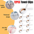 Heavy Duty Plastic Laundry Clips for Quilts and Sheets, Pack of 12