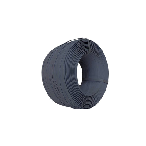 Heavy Duty Plastic Packing Strap Roll, 15 mm Wide, Approx. 330 m - Black
