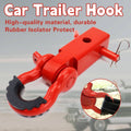 Heavy Duty Red Steel Tow Hook Trailer Arm for 2 Inch (5 cm) Receiver