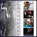Heavy Duty Resistance Yoga Band Loop - Purple, 35-85 lb - view 4