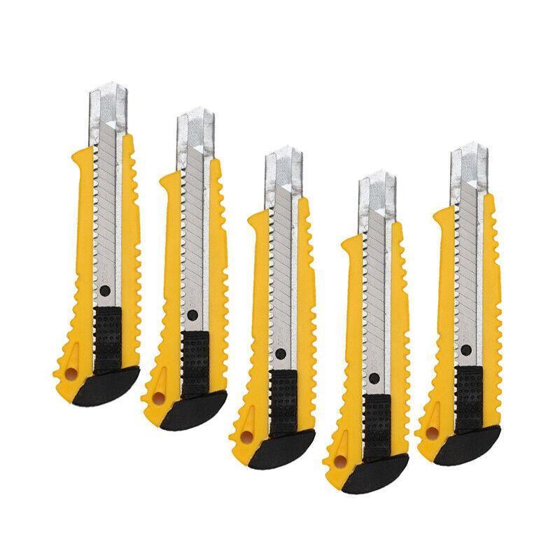 Heavy Duty Snap-Off Box Cutter - Pack of 5