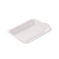 Heavy Duty Square Disposable Party Plates Eco Friendly, Pack of 500, White