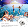 Heavy Duty Stainless Steel Spring Coat Hooks for Boats and RVs, Pack of 3 - view 5