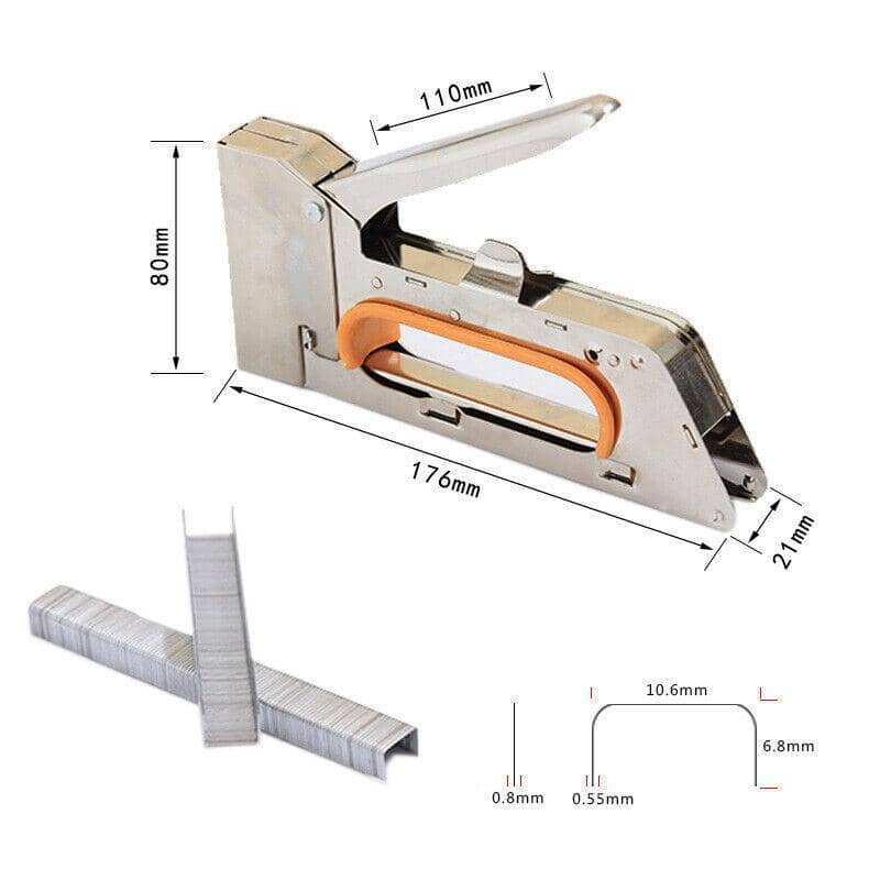 Heavy Duty Staple Gun Kit with 6,000 Staples for Upholstery - view 4