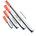 Heavy Duty Steel Pry Bar Set, 4 Piece Mechanic Crowbar, 100 mm, 175 mm, 300 mm, 437 mm - view 3