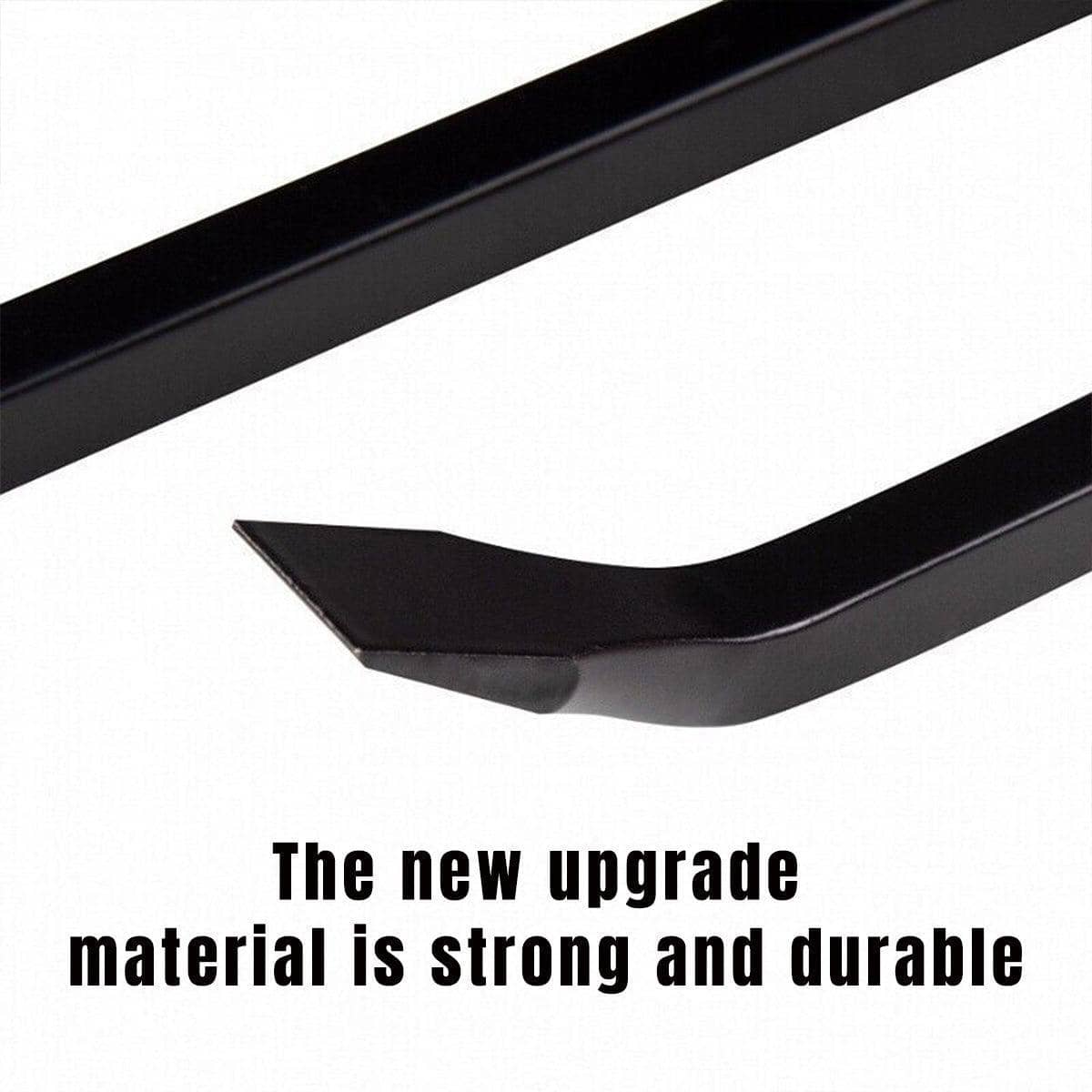 Heavy Duty Steel Pry Bar Set, 4 Piece Mechanic Crowbar, 100 mm, 175 mm, 300 mm, 437 mm - view 4