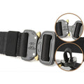 Heavy Duty Tactical Web Belt for Men with Alloy Buckle - Army Green - view 4