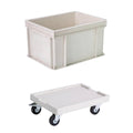 Heavy Duty Thickened PP Plastic Storage Box for Tools and Supplies - Cart Box - view 3