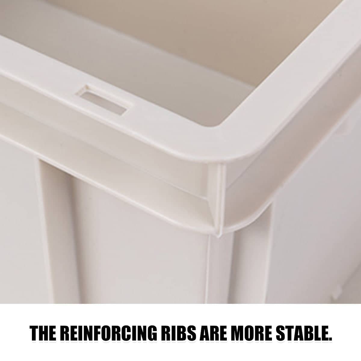 Heavy Duty Thickened PP Plastic Storage Box for Tools and Supplies - Cart Box - view 5