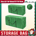 Heavy Duty Waterproof Storage Bag, Oxford Cloth - Green, Small (122 x 39 x 55 cm)