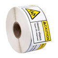 Heavy Object Caution Label Stickers, Team Lift Required, 500 per Roll - view 2