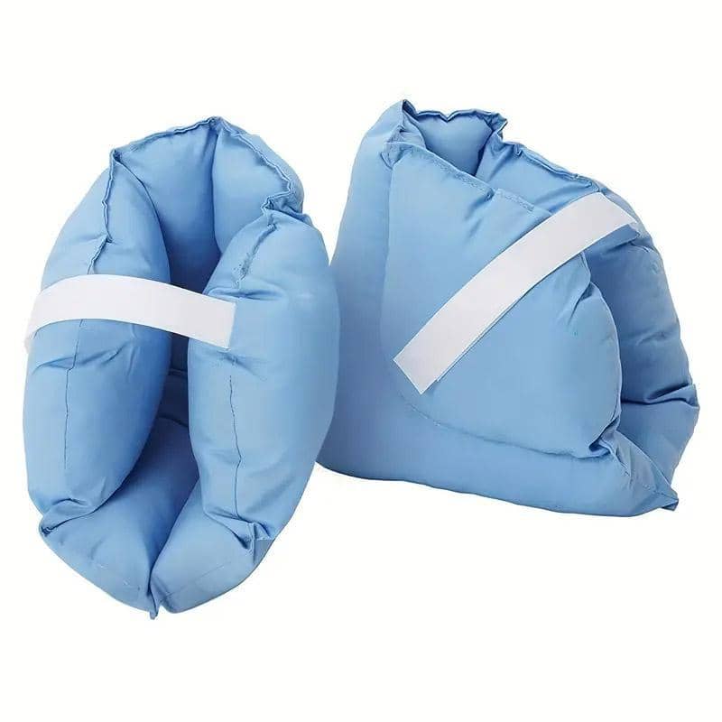 Heel and Ankle Foot Protection Pads with Adjustable Straps, Pair - view 2