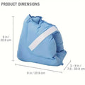 Heel and Ankle Foot Protection Pads with Adjustable Straps, Pair - view 3