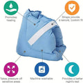 Heel and Ankle Foot Protection Pads with Adjustable Straps, Pair - view 4