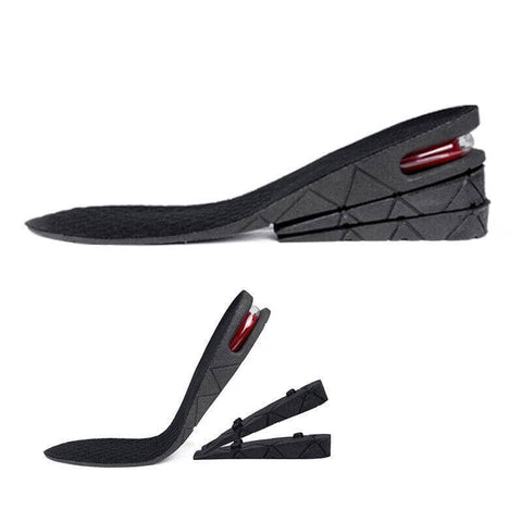 Height Increase Insoles, Adjustable 3-7 cm, Black, 1 Pair - view 2