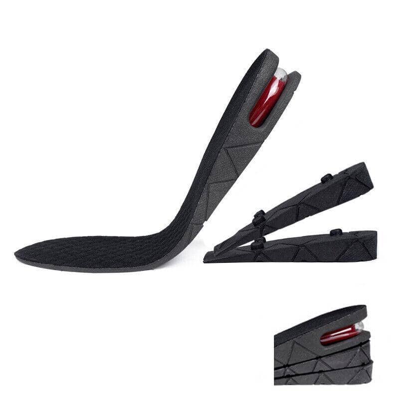 Height Increase Insoles, Adjustable 3-7 cm, Black, 1 Pair - view 4