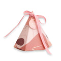 Hexagonal Candy Cones Party Favour Bags, Pack of 50 - Pink