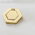 Hexagonal Single-Hole Cabinet Handle - Gold - view 5