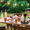 Hexagonal Wine Dispenser with Six Cups for Home Bar and Parties - view 5