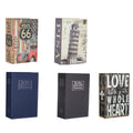 Hidden Book Safe with 3-Digit Combination Lock - Leaning Tower of Pisa Design - view 3
