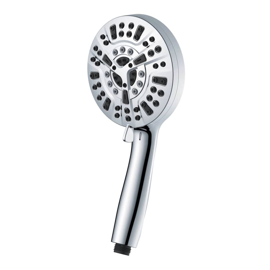High Pressure Handheld Shower Head, Multi Function Chrome - Standard