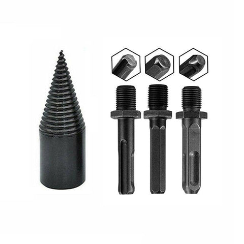High Speed Steel Firewood Splitting Drill Bit - 42 mm