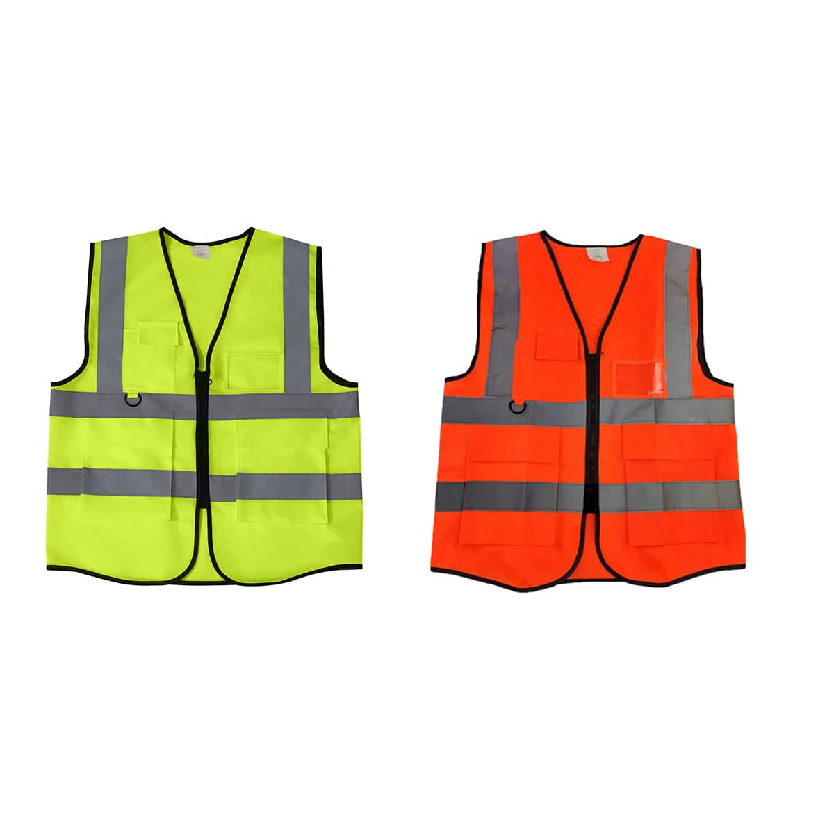 High Visibility Reflective Safety Vest - Orange, 67 cm - view 3