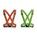 High Visibility Reflective Safety Vest for Running and Cycling - Lime Green - view 3