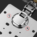 Hinge Repair Plate Stainless Steel Furniture Cupboard Mount - 1 Set - view 4