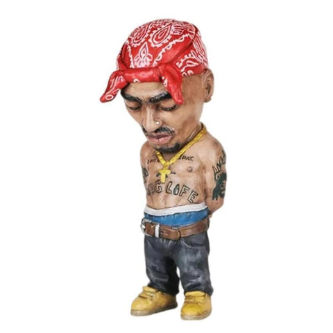 Hip Hop Figurine in Hand-Painted Resin - Style C