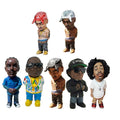 Hip Hop Figurine in Hand-Painted Resin - Style F - view 3