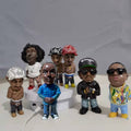 Hip Hop Figurine in Hand-Painted Resin - Style F - view 4