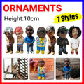 Hip Hop Figurine in Hand-Painted Resin - Style G - view 2