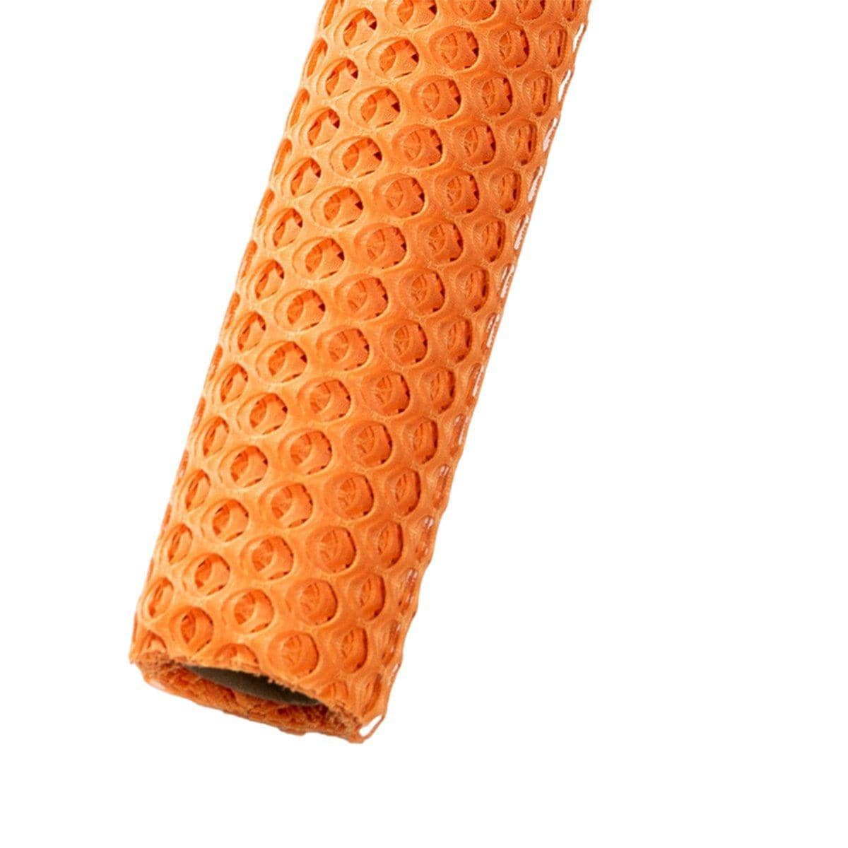 Hole Mesh Floral Wrapping Paper, 5 Rolls - Orange