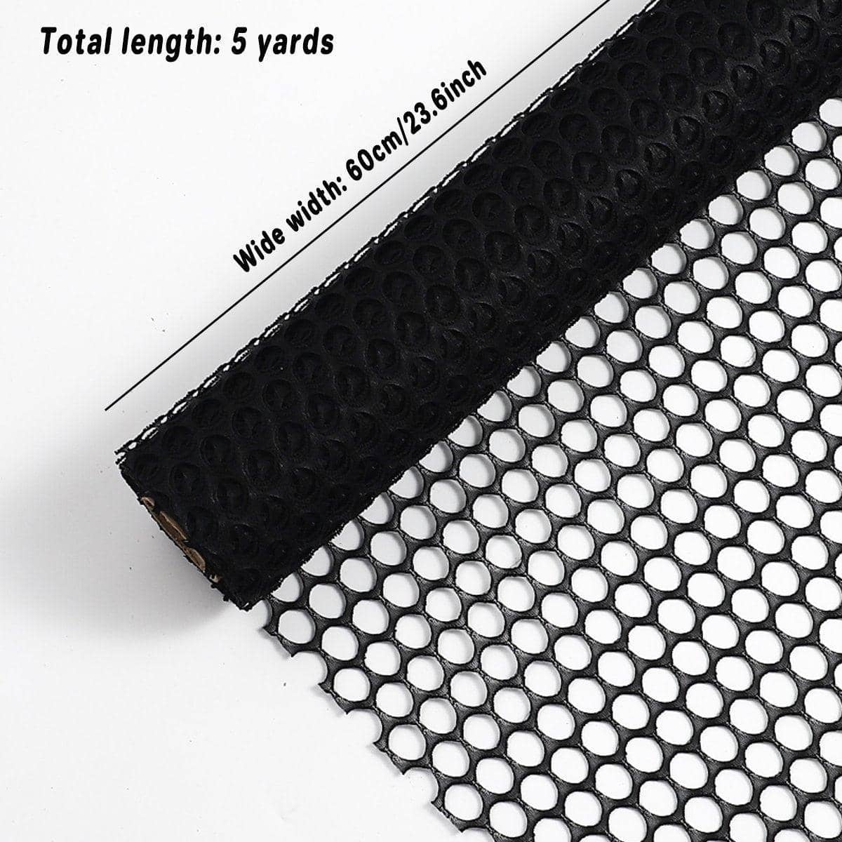 Hole Mesh Floral Wrapping Paper, 5 Rolls - Orange - view 4