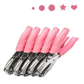 Hole Punch Pliers for Paper, Pink and Silver - 5.5 mm Heart - view 3