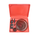 Hole Saw Kit in Heat-Treated Carbon Steel, 18-Piece Set - view 2