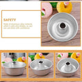 Hollow Cake Mould Set, Round Non-Stick 4 Inch (12.4cm), Pack of 4 - view 5