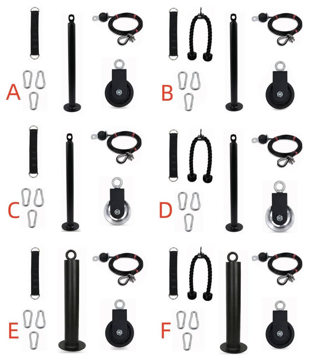 Home Gym Tricep Pull Down Training Set - Set 1 - view 5