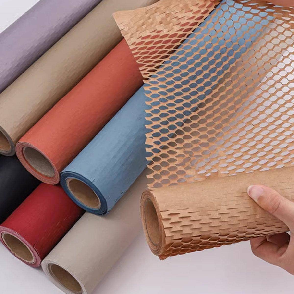 Honeycomb Flower Wrap Waterproof Kraft Paper, 60 cm x 9 m - Number 1 - view 5