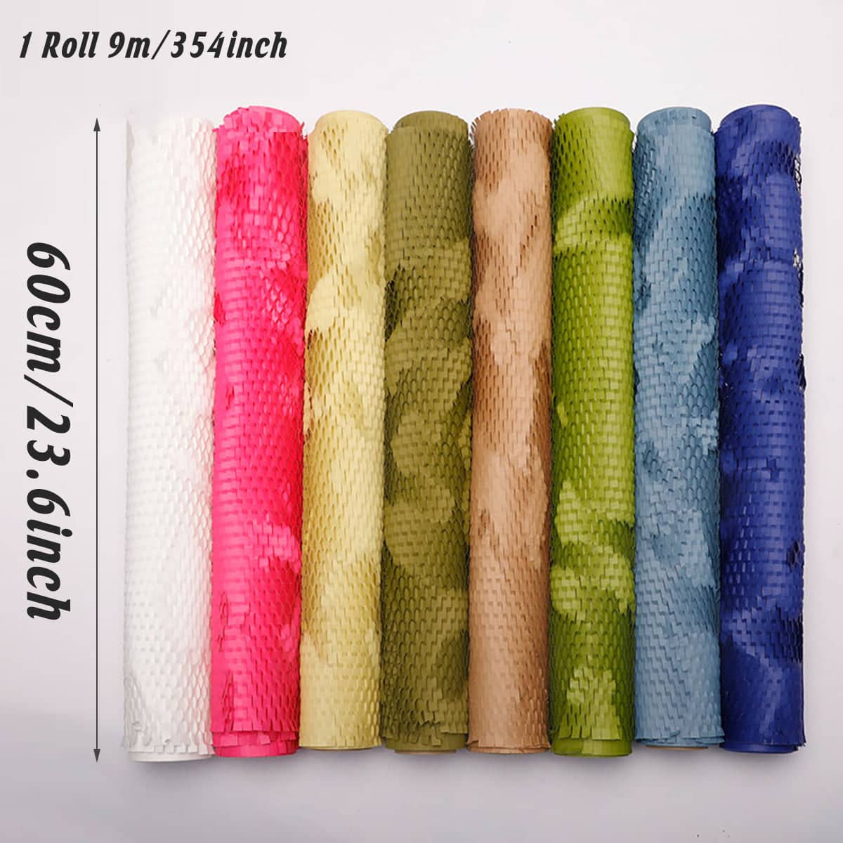 Honeycomb Flower Wrap Waterproof Kraft Paper, 60 cm x 9 m - Number 12 - view 4