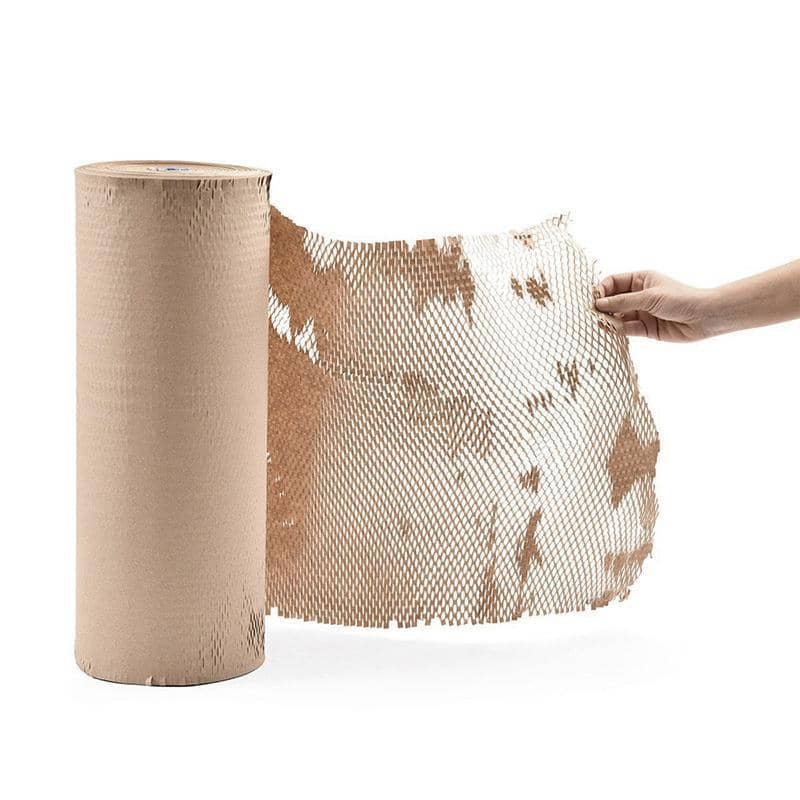 Honeycomb Kraft Paper Wrap Roll - 30 cm x 100 m - view 4