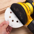 Hook and Loop Sanding Discs 125mm (5 Inch, 12.5cm), 8 Hole, Pack of 125 - 60 Grit - view 4