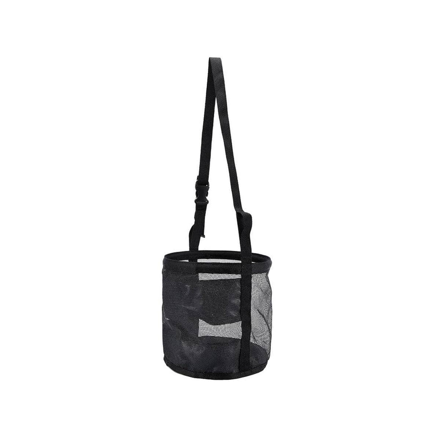 Horse Hay Feeding Bag Slow Feed Hay Storage for Horses - Size S (Small, 16.5 cm Diameter, 20 cm High)