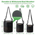 Horse Hay Feeding Bag Slow Feed Hay Storage for Horses - Size S (Small, 16.5 cm Diameter, 20 cm High) - view 4